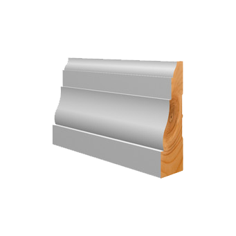 Door Casing Squared Primed 366 11/16-in  x 17-ft